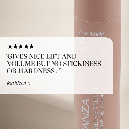 LANZA Healing Volume Zero Weight Gel 200ml kopen bij Hairwebshop