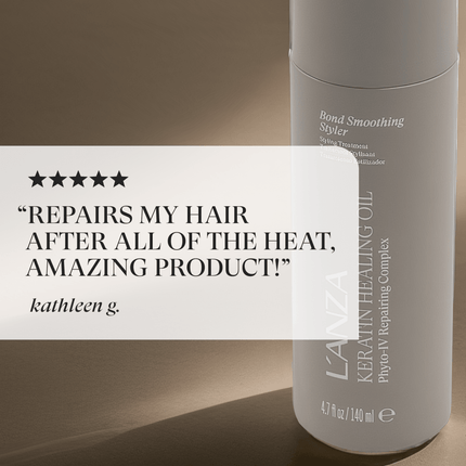 LANZA Keratin Healing Oil Bond Smoothing Styler 140ml kopen bij Hairwebshop