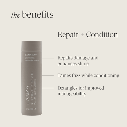LANZA Keratin Healing Oil Conditioner 250ml kopen bij Hairwebshop