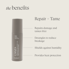 LANZA Keratin Healing Oil Defrizz Cream 140ml kopen bij Hairwebshop