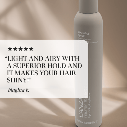 LANZA Keratin Healing Oil Finishing Spray 350ml kopen bij Hairwebshop