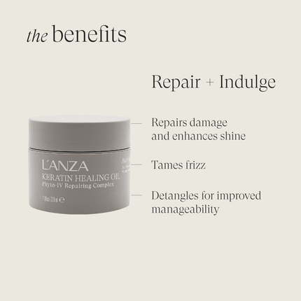 LANZA Keratin Healing Oil Hair Masque 210ml kopen bij Hairwebshop