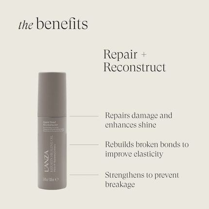 LANZA Keratin Healing Oil Rapid Bond Reconstructor 100ml kopen bij Hairwebshop