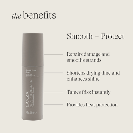 LANZA Keratin Healing Oil Smooth Down Spray 100ml kopen bij Hairwebshop
