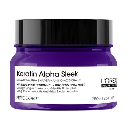 L'Oreal Keratin Alpha Sleek Masker 250ml kopen bij Hairwebshop