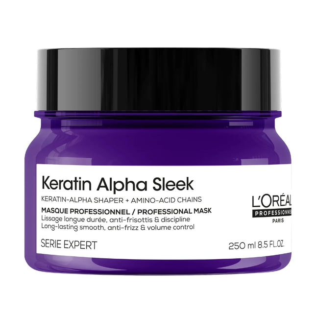 L'Oreal Keratin Alpha Sleek Masker 250ml kopen bij Hairwebshop