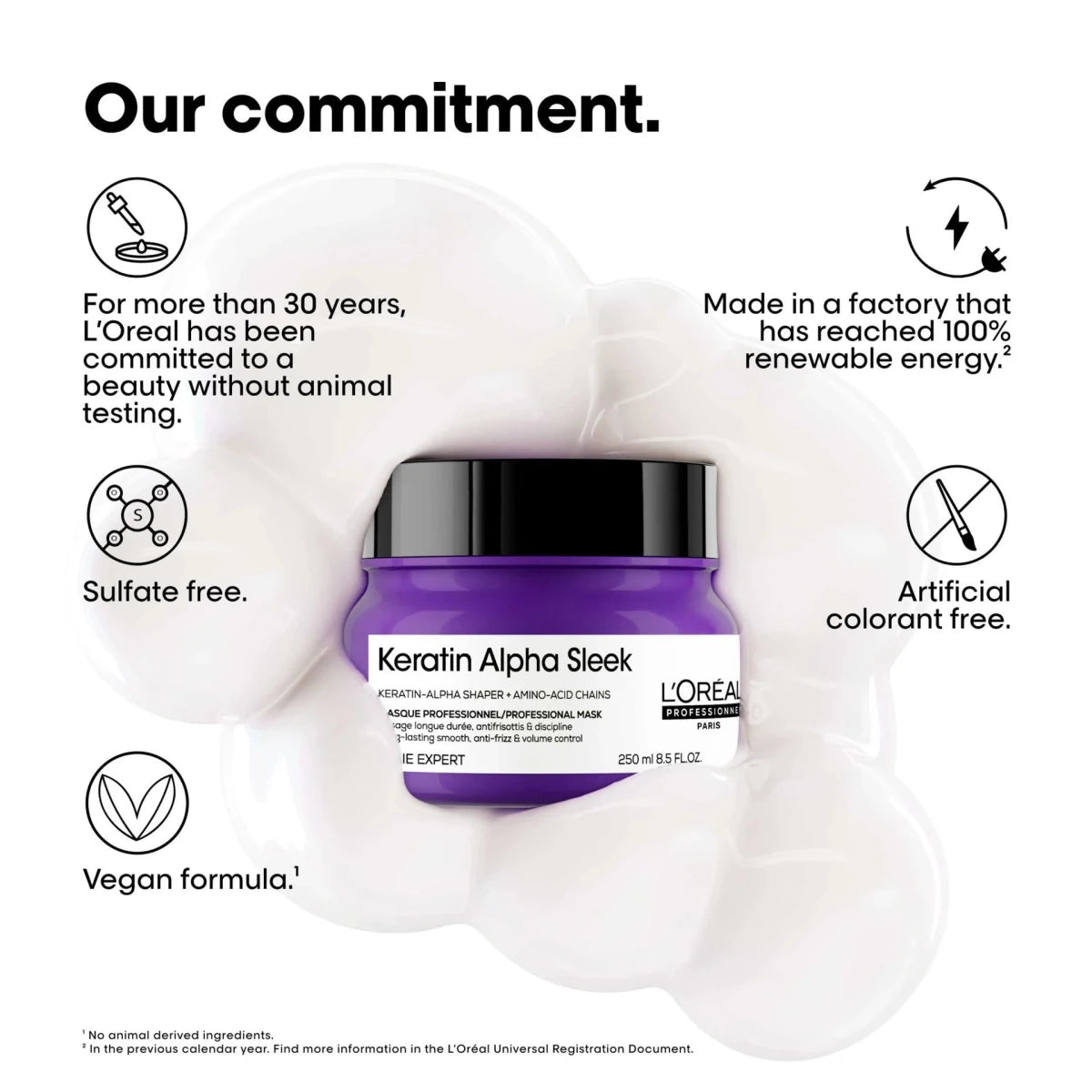 L'Oreal Keratin Alpha Sleek Masker 500ml kopen bij Hairwebshop