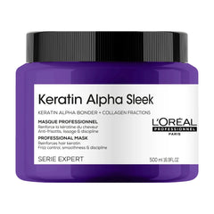 L'Oreal Keratin Alpha Sleek Masker 500ml kopen bij Hairwebshop