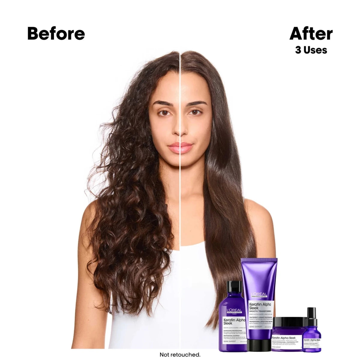L'Oreal Keratin Alpha Sleek Mirror Serum 50ml kopen bij Hairwebshop