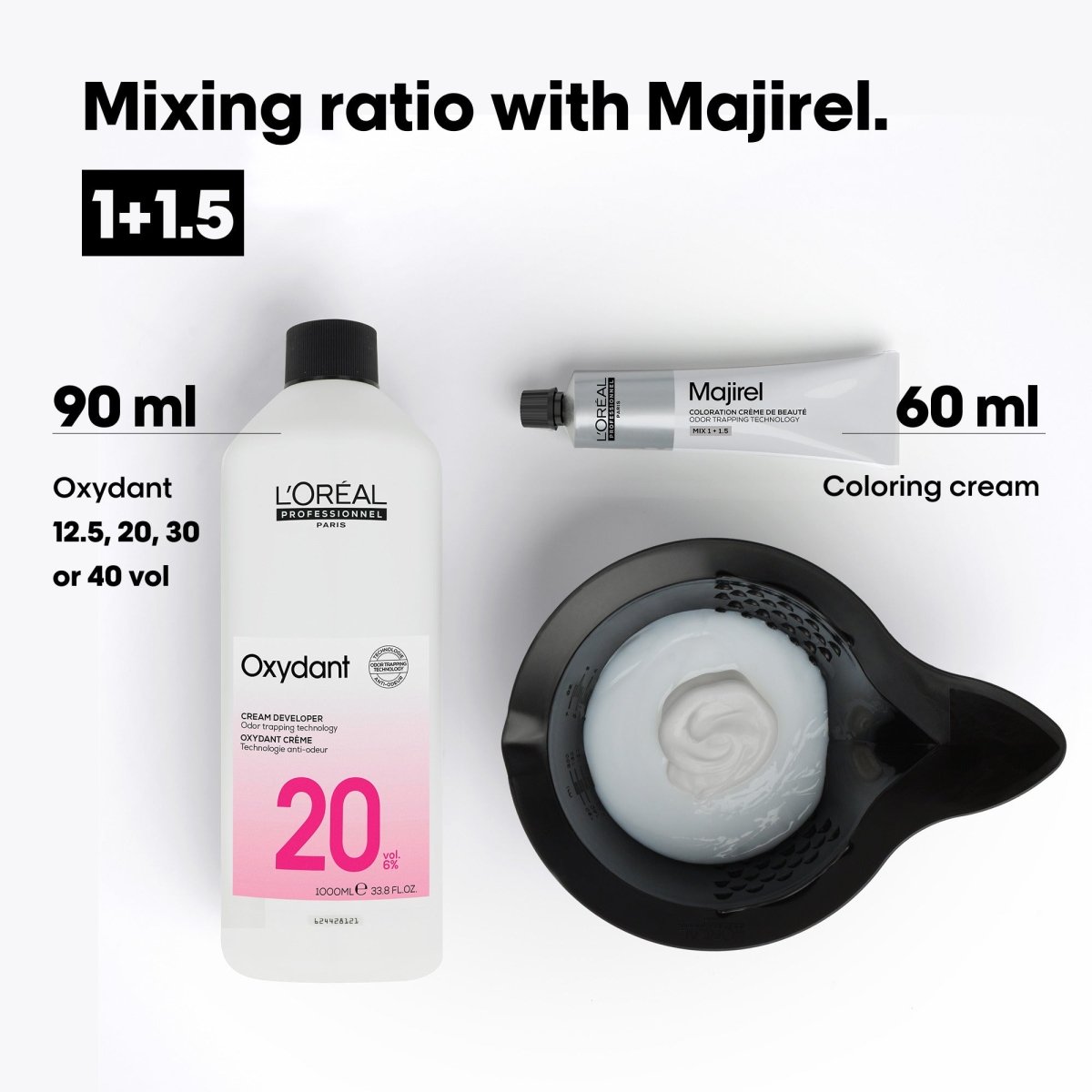 L'Oreal Majirel Booster - 60ml Contrast Base kopen bij Hairwebshop