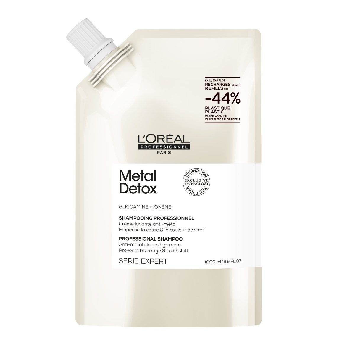 L'Oreal Metal Detox Shampoo Refill 1000ml kopen bij Hairwebshop