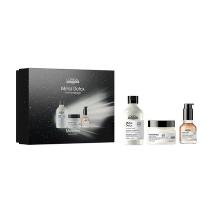 L'Oreal Metal Detox Trio Gift Set 300+250+50ml kopen bij Hairwebshop