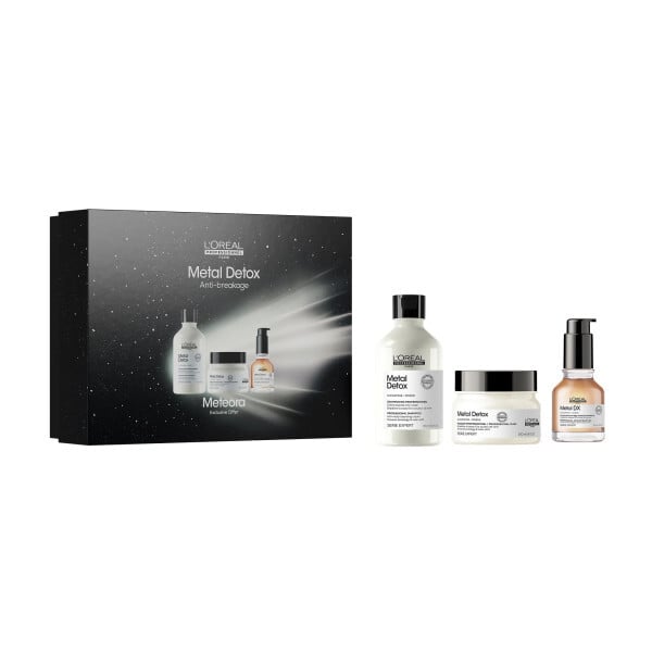 L'Oreal Metal Detox Trio Gift Set 300+250+50ml kopen bij Hairwebshop