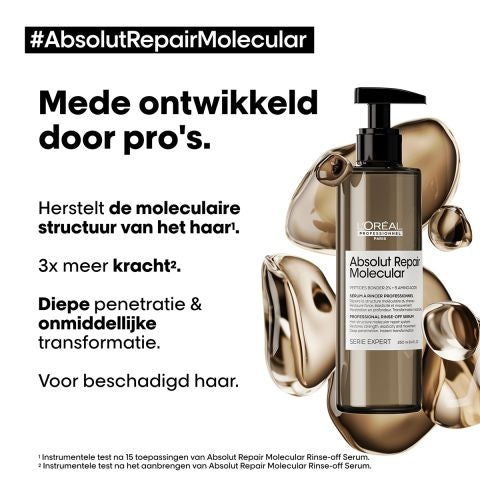 L'Oreal Professionnel L'Oreal Absolut Repair Molecular Rinse-Off Serum