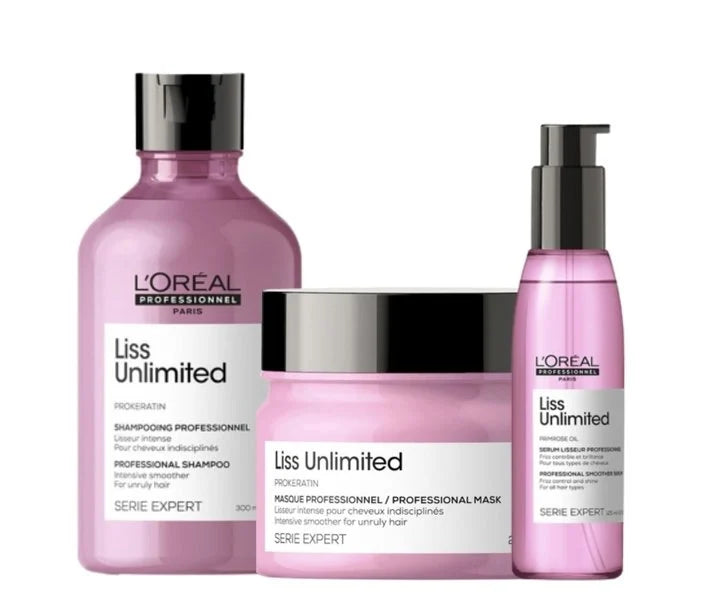 L'Oreal Professionnel L'Oreal Liss Unlimited Triple Set