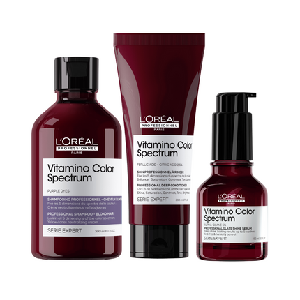 L'Oreal Professionnel L'Oreal Vitamino Color Spectrum Purple Care Set