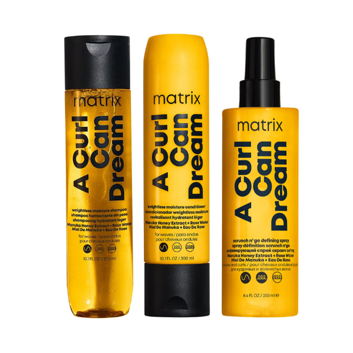 Matrix Matrix Curl Wave Triple Set