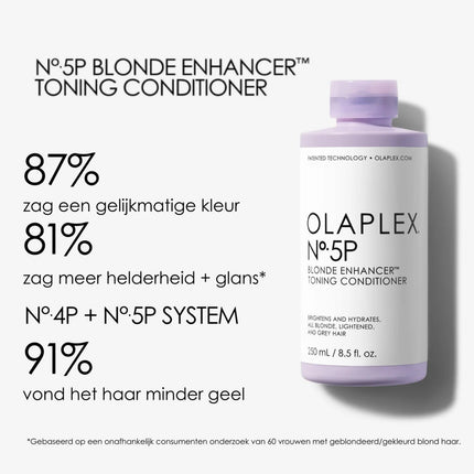Olaplex No.5P Blonde Enhancer Toning Conditioner 250ml kopen bij Hairwebshop