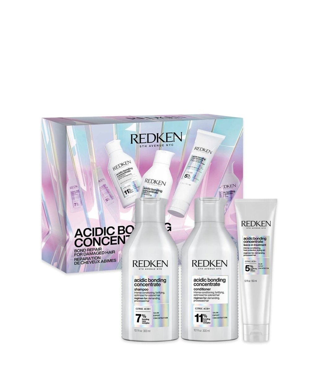Redken Acidic Bonding Concentrate Giftset 2026 300+300+150ml kopen bij Hairwebshop