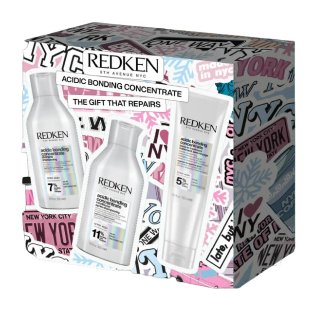 Redken Acidic Bonding Concentrate Giftset 300+300+150ml kopen bij Hairwebshop