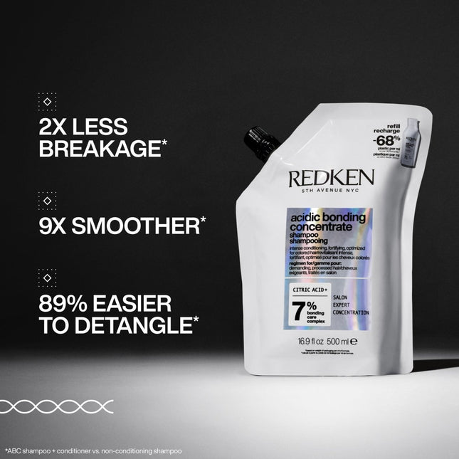 Redken Acidic Bonding Concentrate Shampoo Refill - 500ml kopen bij Hairwebshop