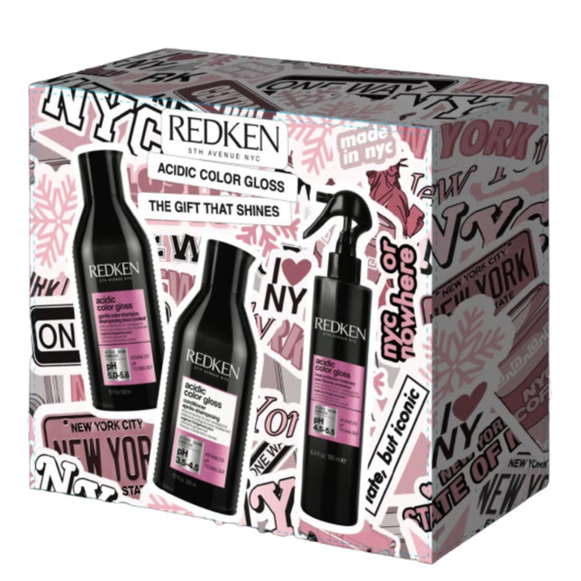 Redken Acidic Color Gloss Giftset 300+300+190ml kopen bij Hairwebshop