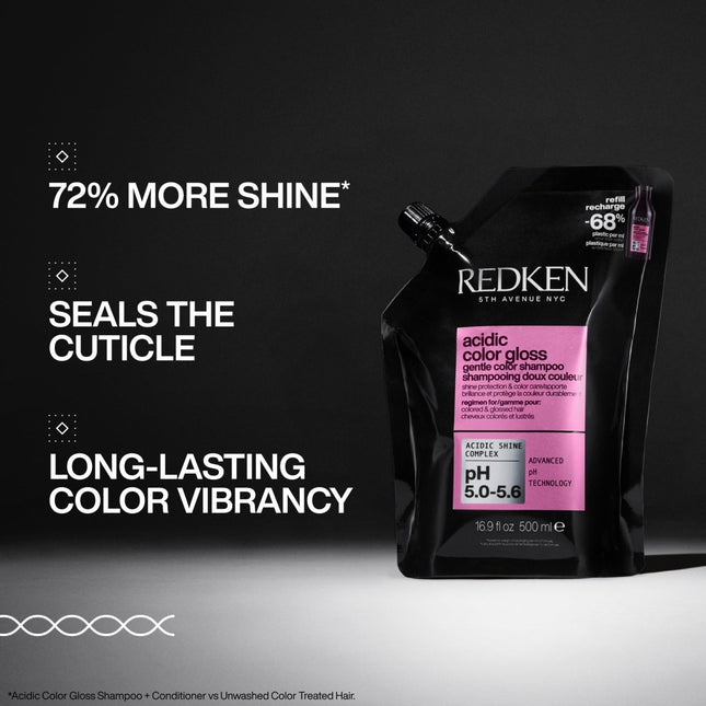 Redken Acidic Color Gloss Shampoo Refill - 500 ML kopen bij Hairwebshop