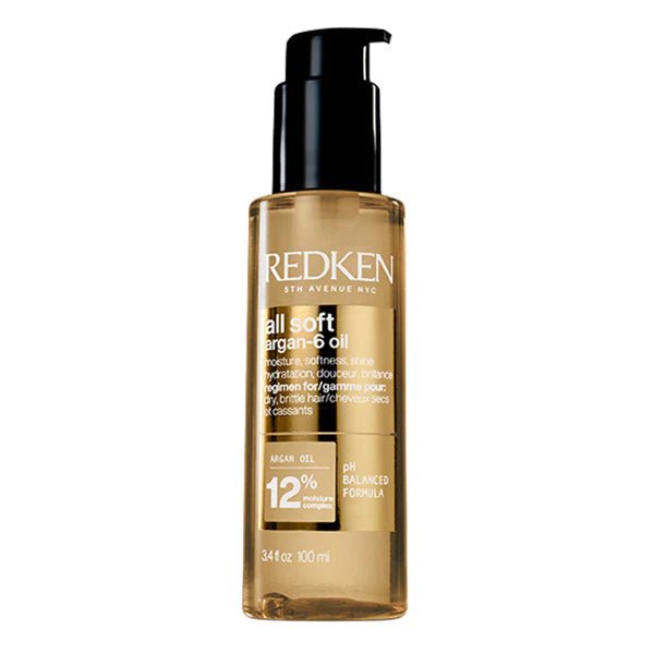 Redken All Soft Argan - 6 Oil 100ml kopen bij Hairwebshop