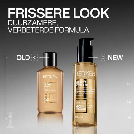 Redken All Soft Argan - 6 Oil 100ml kopen bij Hairwebshop