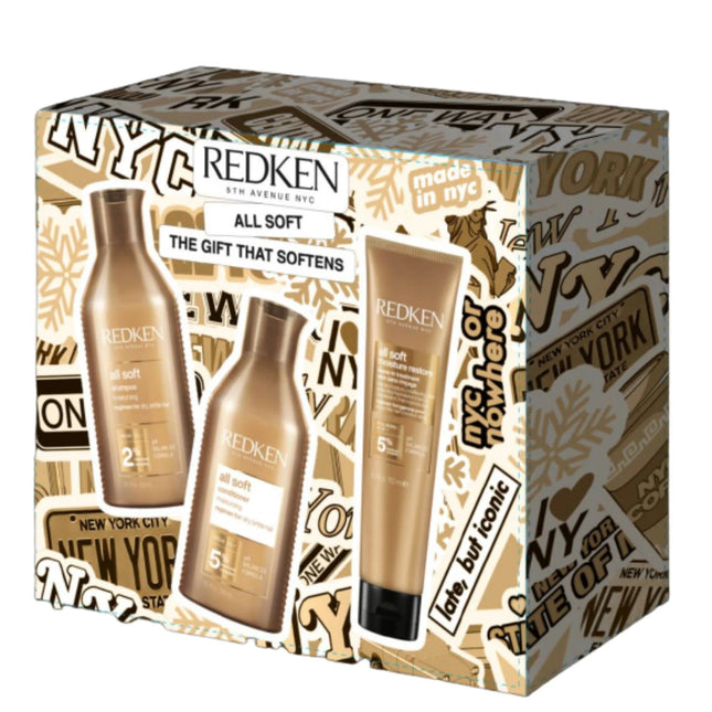 Redken All Soft Giftset 300+300+150ml kopen bij Hairwebshop