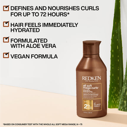 Redken Redken All Soft Mega Curls Liter Set