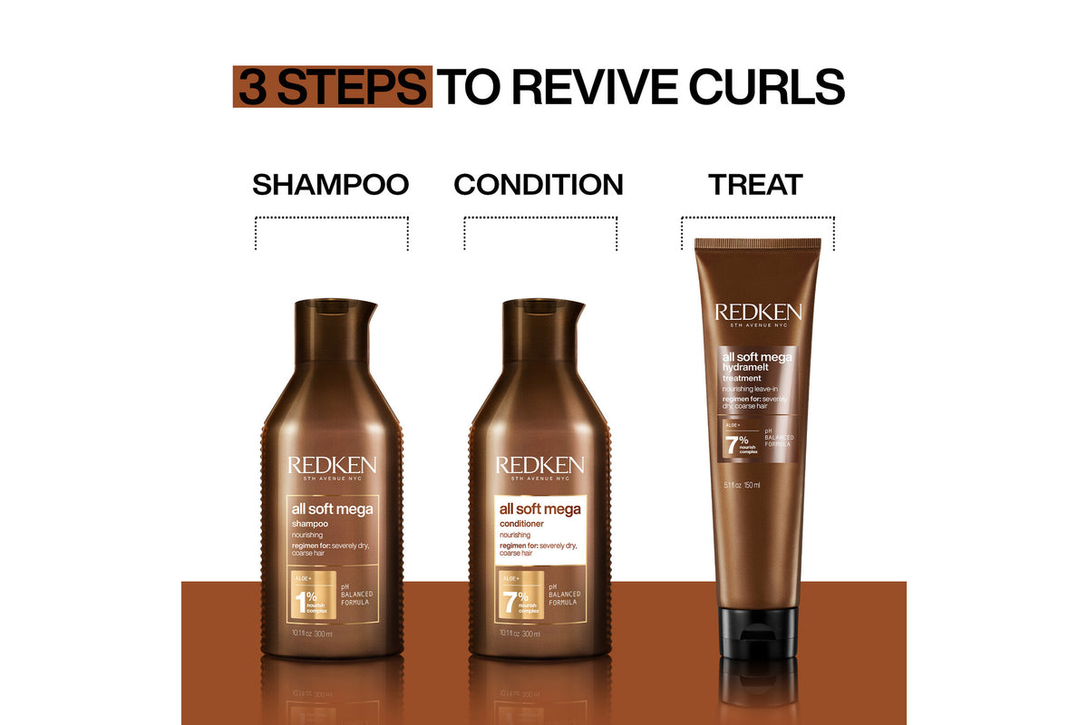 Redken All Soft Mega Curls Liter Set