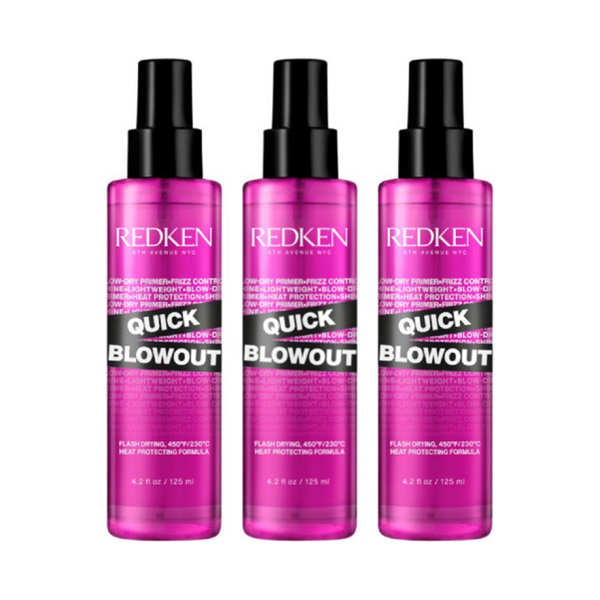 Redken Quick Blowout Triple Set