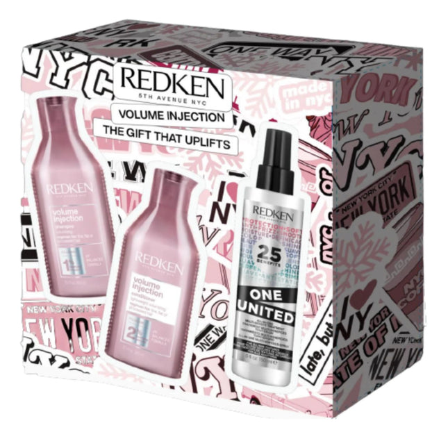 Redken Volume Injection Giftset 300+300+150ml kopen bij Hairwebshop