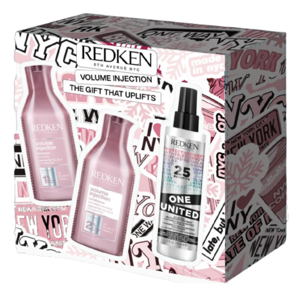 Redken Volume Injection Giftset 300+300+150ml kopen bij Hairwebshop