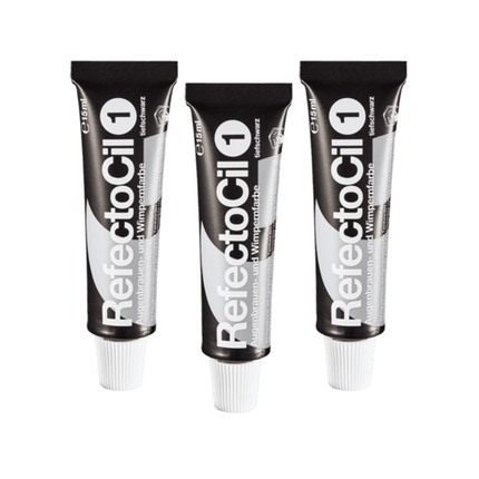 RefectoCil RefectoCil Wenkbrauw- en Wimperverf Zwart Triple Set