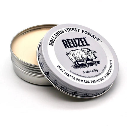 Reuzel Clay Matte Pomade 95g kopen bij Hairwebshop