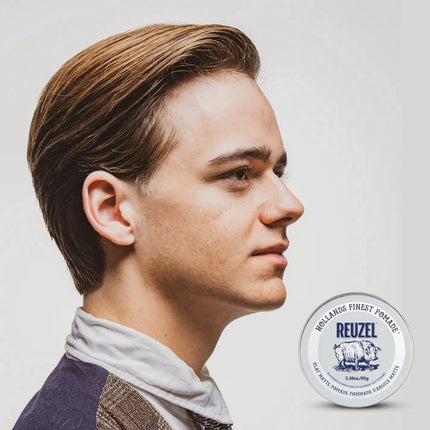 Reuzel Clay Matte Pomade 95g kopen bij Hairwebshop