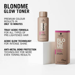 Schwarzkopf BlondMe Glow Toner 0 - 0 Clear kopen bij Hairwebshop