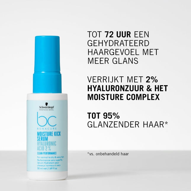 Schwarzkopf Bonacure Moisture Kick Hyaluronic Serum 50ml kopen bij Hairwebshop
