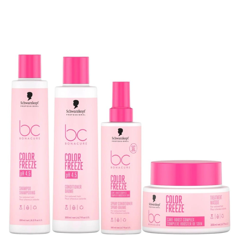 Schwarzkopf Color Freeze Care XXL Set 250+200+200+200ml kopen bij Hairwebshop