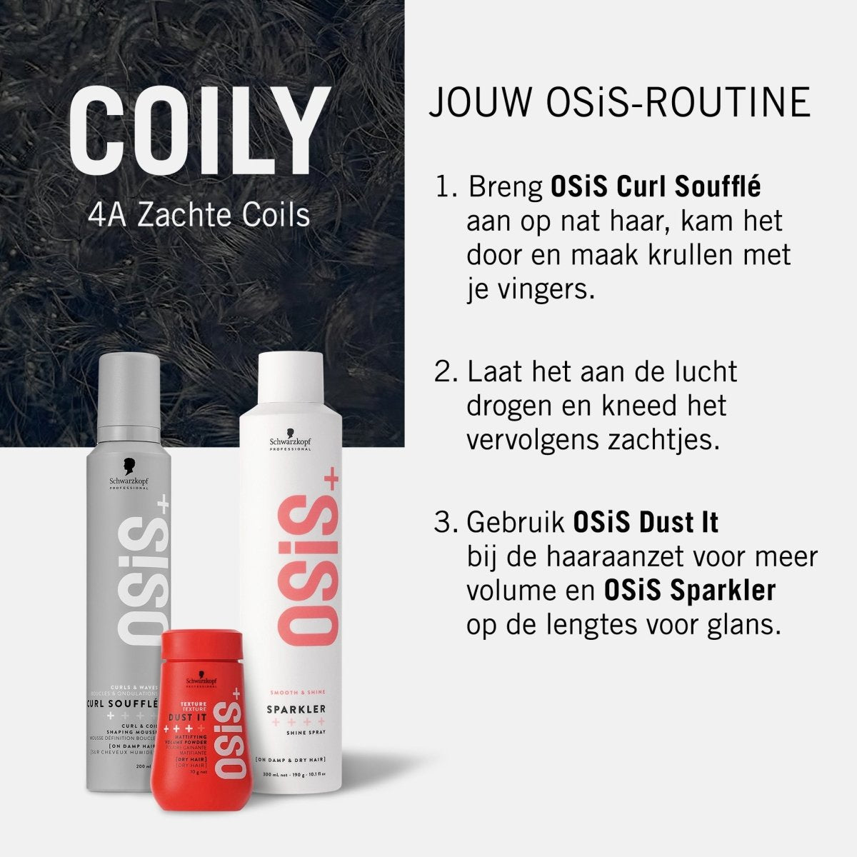 Schwarzkopf OSiS+ Curl Soufflé 200ml kopen bij Hairwebshop