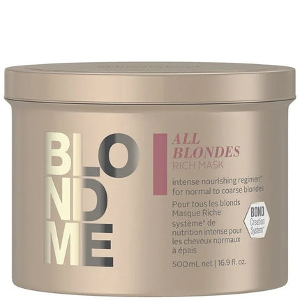Schwarzkopf Professional Schwarzkopf Blond Me All Blondes Rich Mask