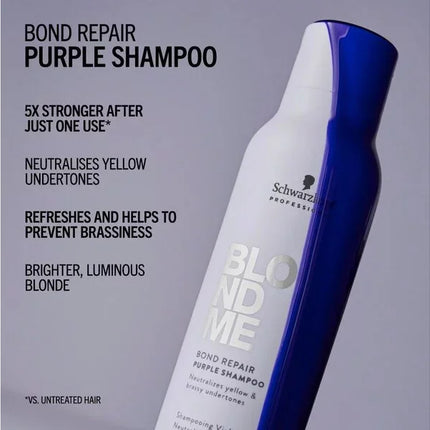 Schwarzkopf Professional Schwarzkopf BlondMe Purple Shampoo