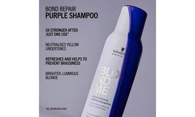 Schwarzkopf Professional Schwarzkopf BlondMe Purple Shampoo