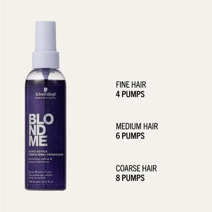 Schwarzkopf Professional Schwarzkopf BlondMe Purple Spray Conditioner
