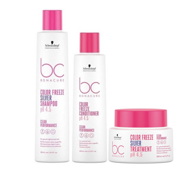 Schwarzkopf Professional Schwarzkopf Color Freeze Silver Care Set