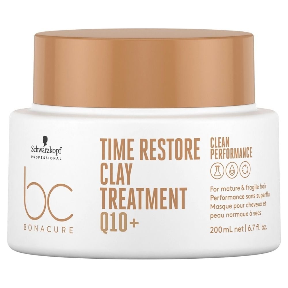 Schwarzkopf Time Restore Clay Treatment 200ml kopen bij Hairwebshop