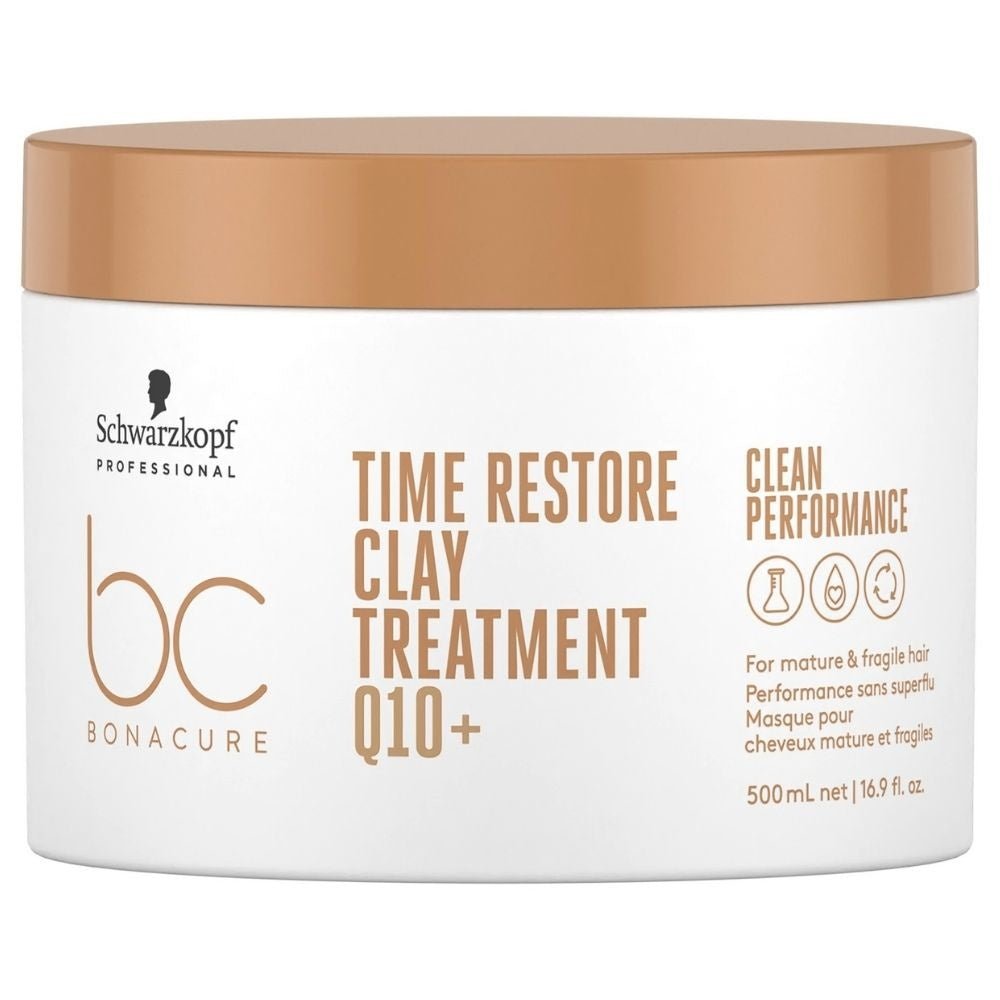Schwarzkopf Time Restore Clay Treatment 500ml kopen bij Hairwebshop