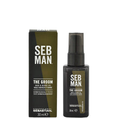 Sebastian SEB MAN The Groom Hair & Beard Oil 30ml kopen bij Hairwebshop